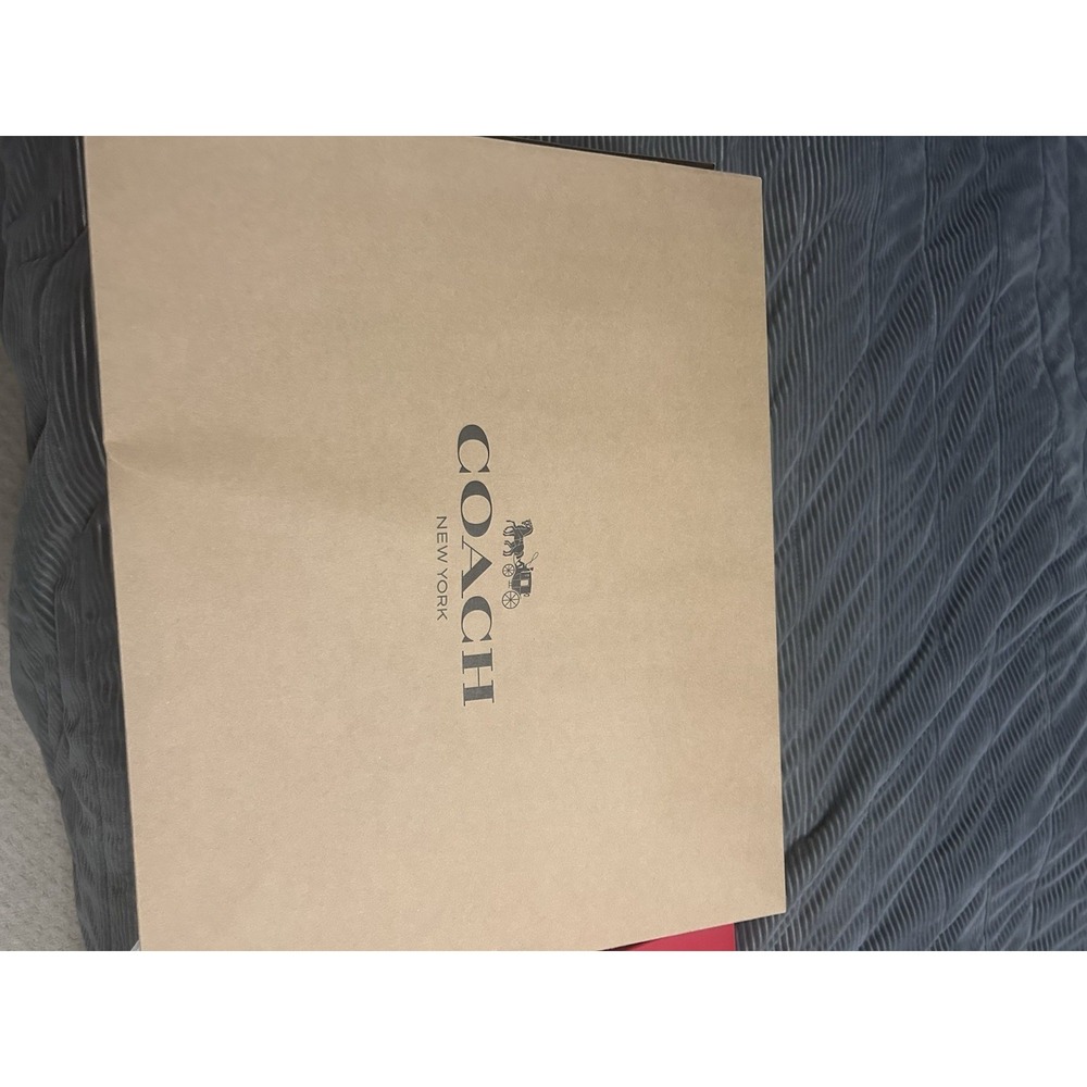 NWT Coach CR111 Leather City Tote Shoulder Bag - Picture 4 of 7